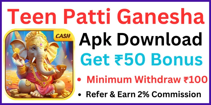 Teen Patti GANESHA Apk - Get ₹50 Free Bonus