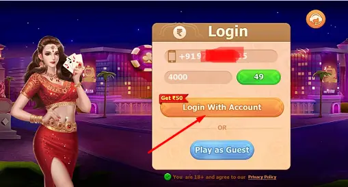 Teen Patti Ganesha App Login