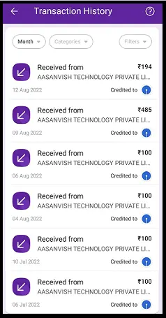 Zupee App Withdraw Proof