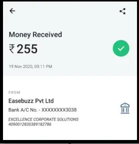 ta Teen Patti Payment Proof