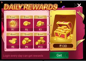 Rummy Rumble Daily Bonus Reward