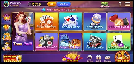 Teen Patti Real Cash Game