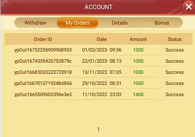 Dash Rummy App Withdraw Proof