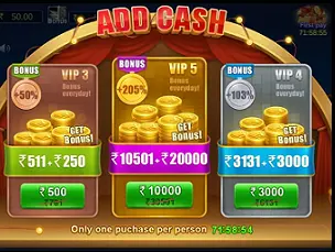 Rummy Pride Add Cash Bonus