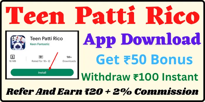 Teen Patti Rico - Play Teen Patti Game & Win Real Cash