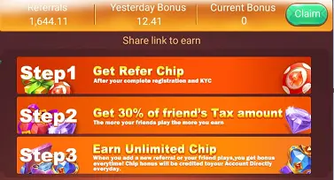 Rummy Nabob App Refer And Earn