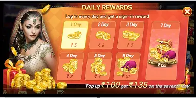 Teen Patti Millionaire Daily Login Reward