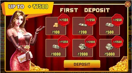 Teen Patti Game First Deposit Offer