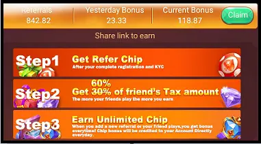 Teen Patti Joy Refer & Earn