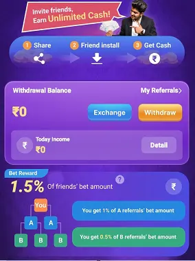 Lucky Winner App Refer  Earn