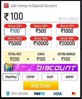 Teen Patti Pundit Add Cash Offer