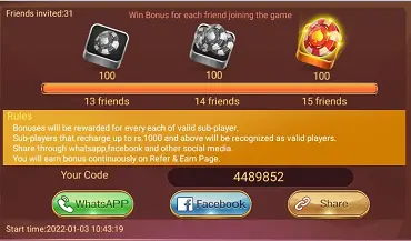 Rummy Buddy Refer & Earn