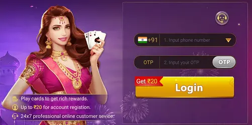 Teen Patti Online App Login