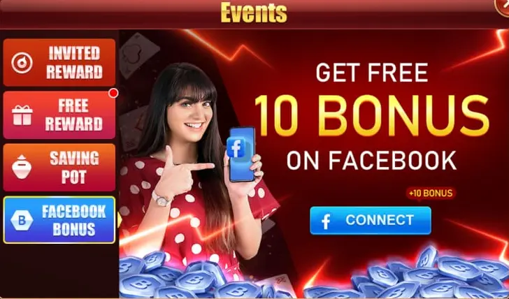 Happy Teen Patti Facebook Connect Bonus