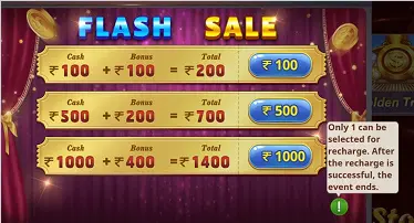 Teen Patti App Flash Sale