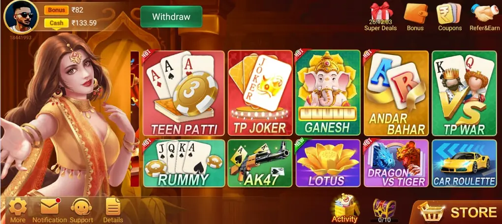 Teen Patti Blitz Game