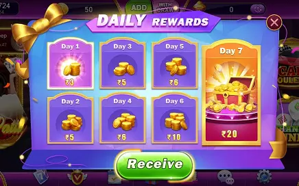 Teen Patti Charm App Daily Rewards