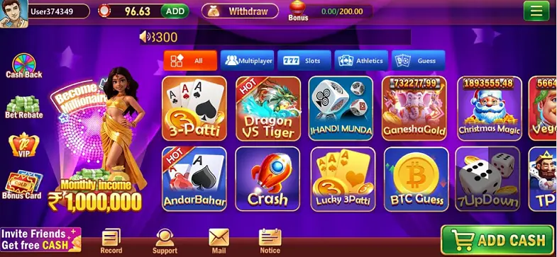 Teen Patti Hustle App