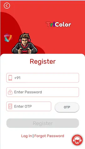 Tri Color App Login