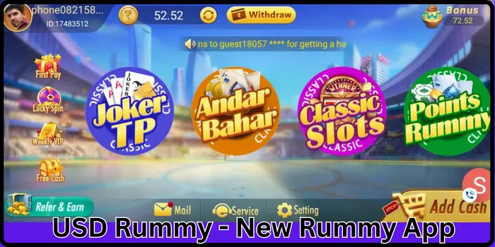 USD Rummy Apk Download - Get ₹100 Bonus