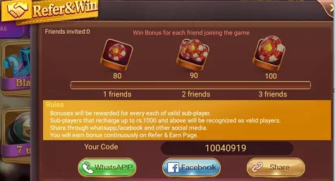 Go Rummy App Refer And Earn