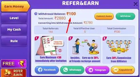 Sabka Game Refer Earn