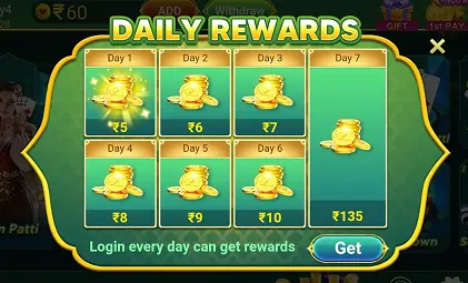 Teen Patti Roller App Daily Rewards