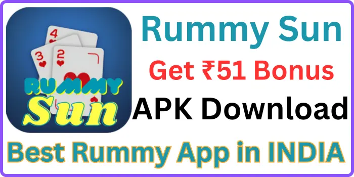 Rummy Sun 51 Bonus - Best Rummy App in India