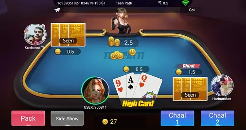 Play Game & Win Money in Teen Patti Tycoon App