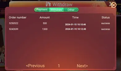 JJ Rummy App Payment Proof